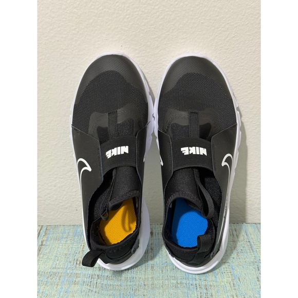 Nike Flex Runner 2 GS Kids Sneakers Size 7Y Women's 8.5 Black White Unisex New - Picture 5 of 8